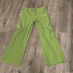 Galt Chartreuse wide leg Pant